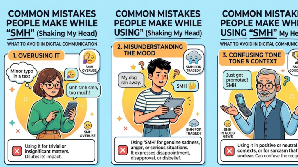 Common Mistakes People Make While Using SMH