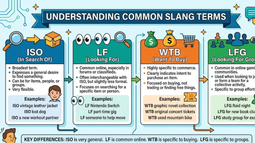 ISO vs Similar Slang Terms