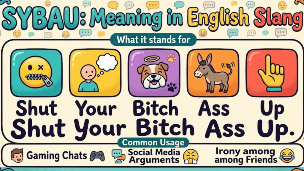 SYBAU Meaning in English Slang