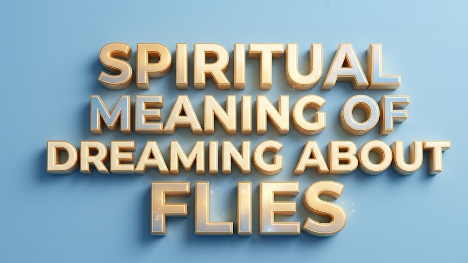 Spiritual Meaning of Dreaming About Flies
