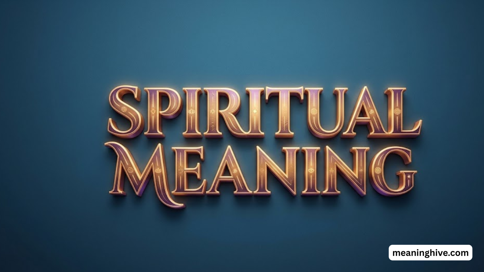 Spiritual Meaning