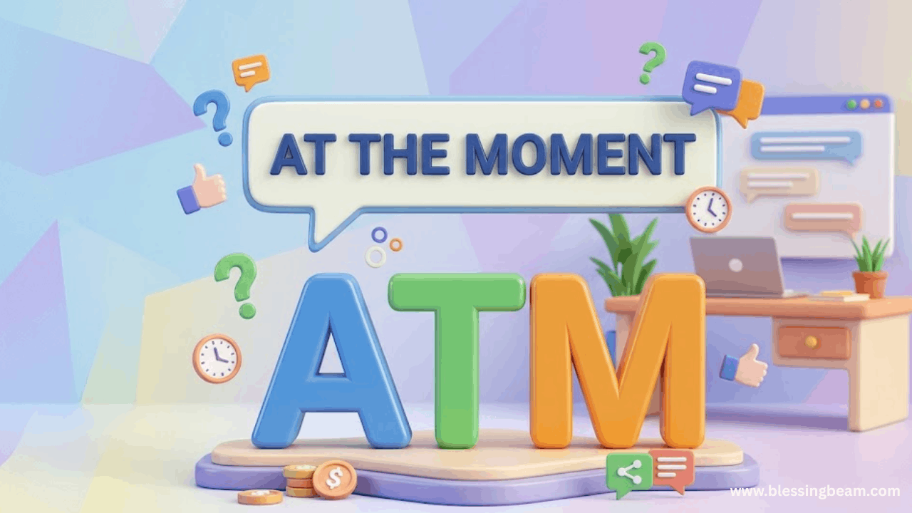 ATM Meaning in Text