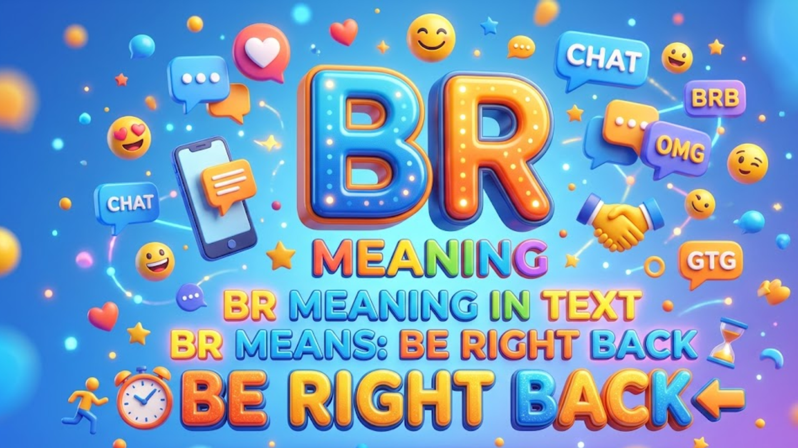 BR Meaning in Text