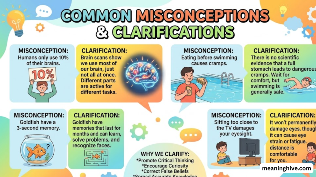 Common Misconceptions & Clarifications (1)