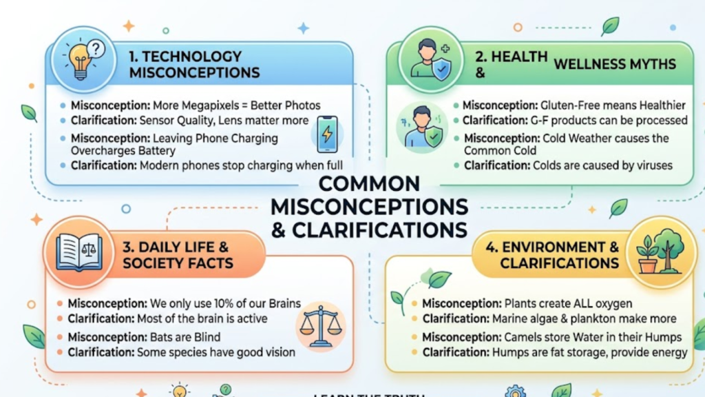 Common Misconceptions & Clarifications