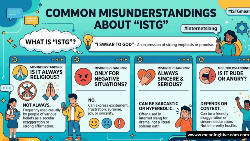 Common Misunderstandings About ISTG