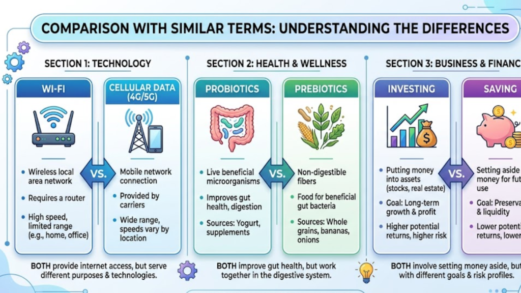 Comparison with Similar Terms