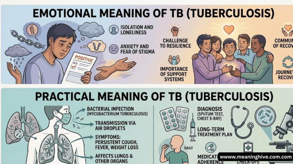 Emotional or Practical Meaning of TB