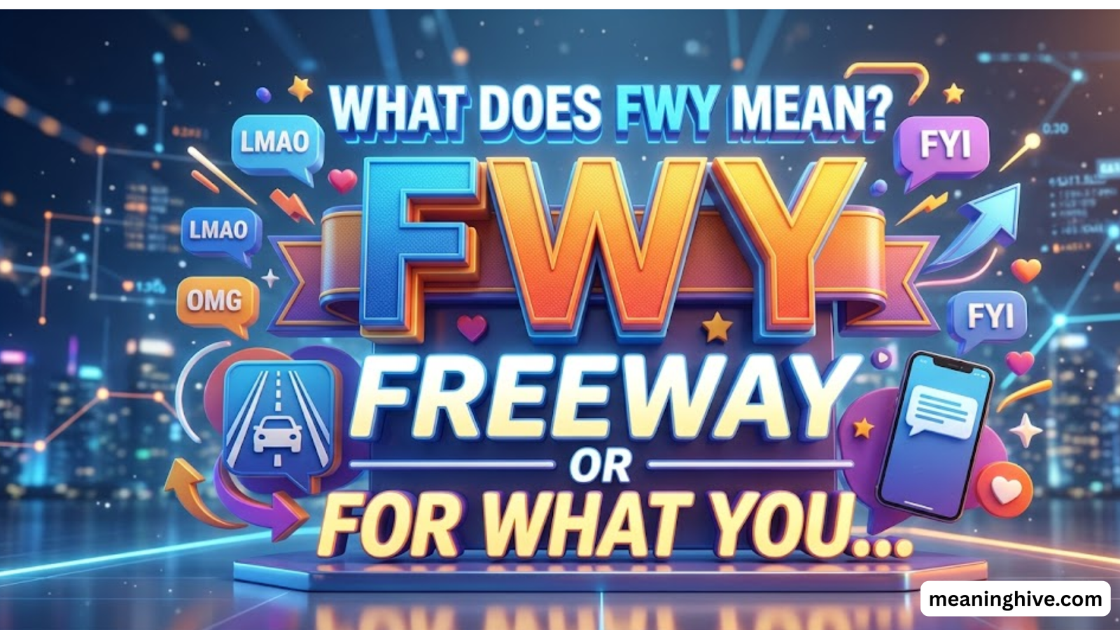 FWY Meaning in Text