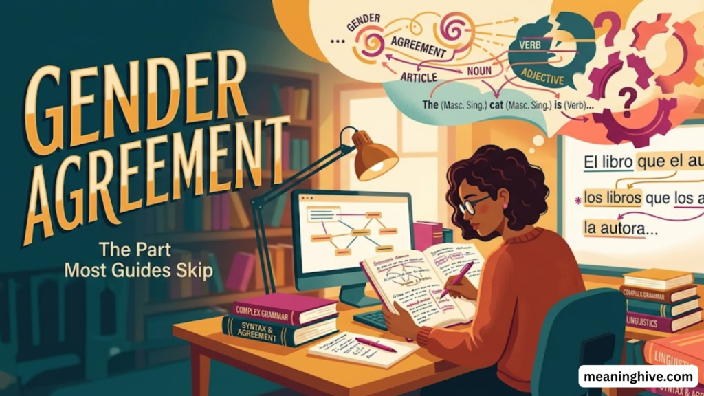 Gender Agreement — The Part Most Guides Skip