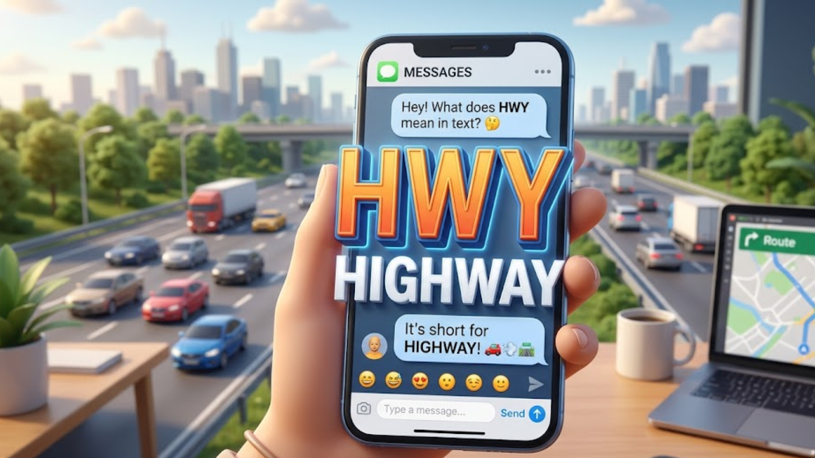 HWY Meaning in Text