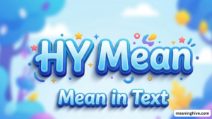 HY Mean in Text
