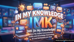 IMK Meaning in Text