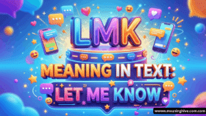 LMK Meaning in Text