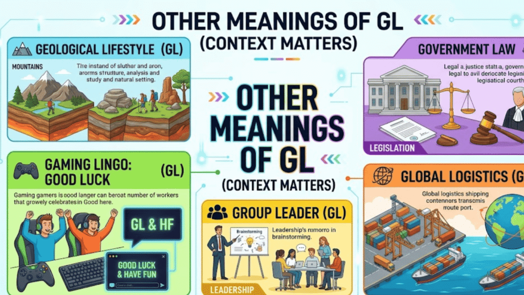 Other Meanings of GL (Context Matters)