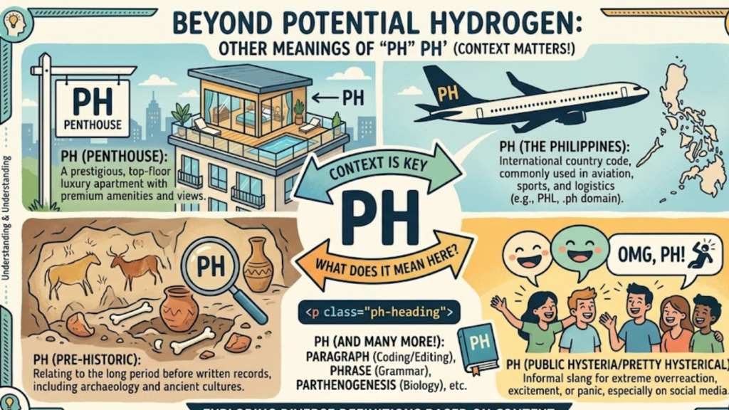 Other Meanings of PH (Context Matters)