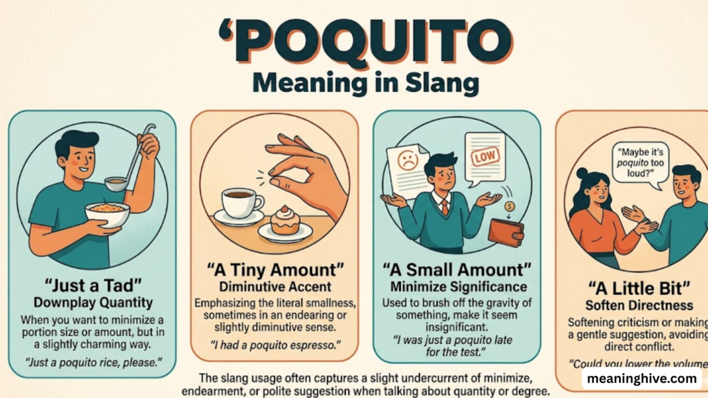 Poquito Meaning in Slang — What People Are Actually Looking For