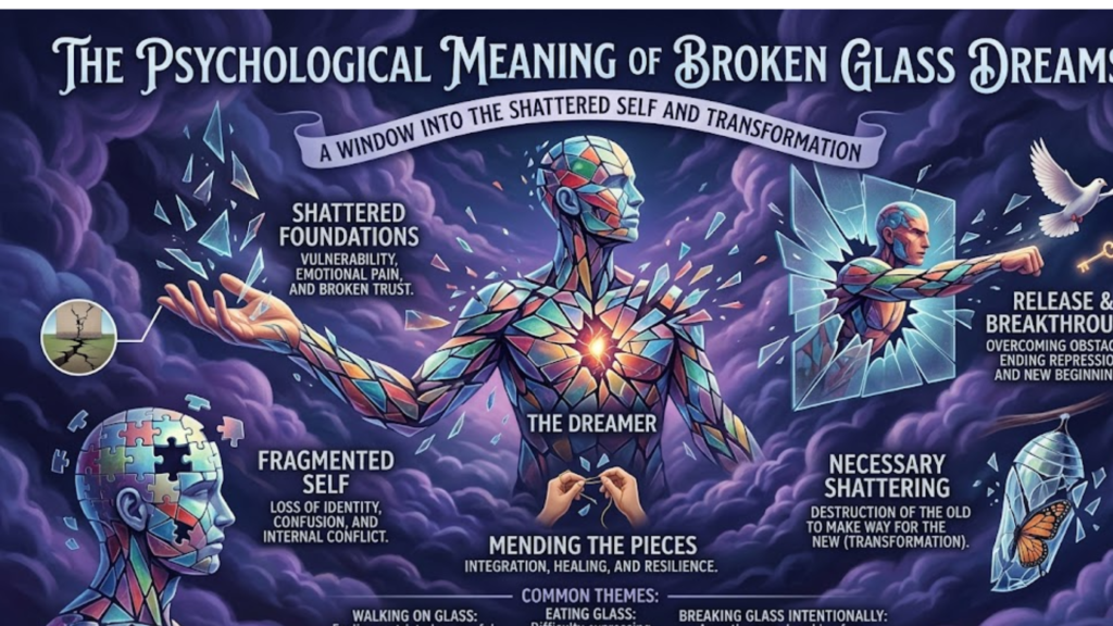 Psychological Meaning of Broken Glass Dreams