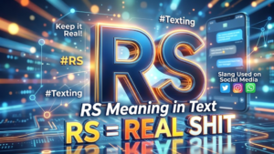 RS Meaning in Text