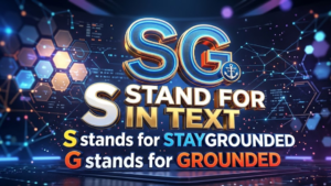 SG Stand for in Text