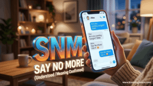SNM Meaning in Text