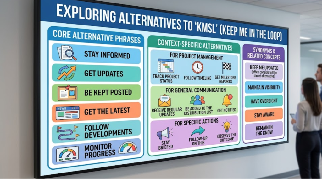 Similar Terms & Alternatives to KMSL