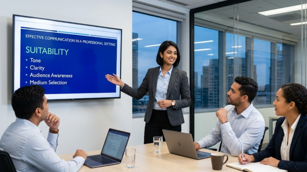 Suitability for Professional Communication