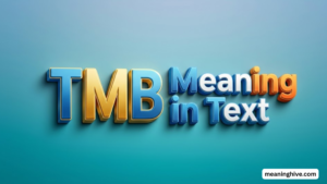 TMB Meaning in Text