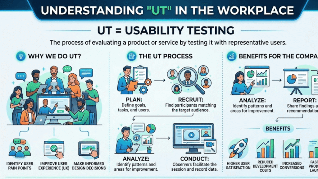 UT Meaning in Work