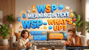 WSP Meaning in Text