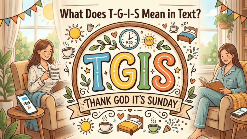 What Does TGIS Mean in Text