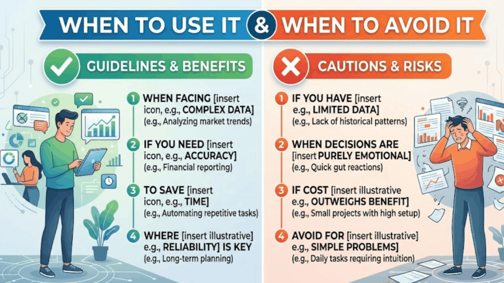 When to Use It & When to Avoid It