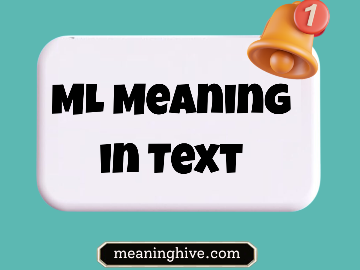 ML Meaning in Text